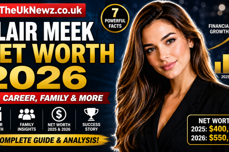 Clair Meek Net Worth 2026 7 Powerful Facts About Career, Family And Growth