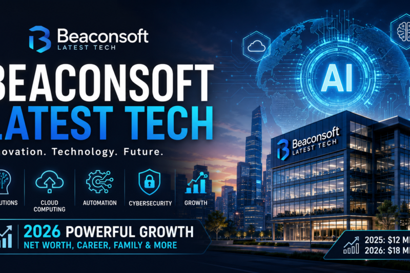 Beaconsoft Latest Tech 2026 Powerful Growth, Net Worth & Future Success